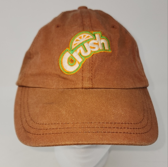 Vintage Sportsman Crush Logo Brown Cap - Picture 1 of 9